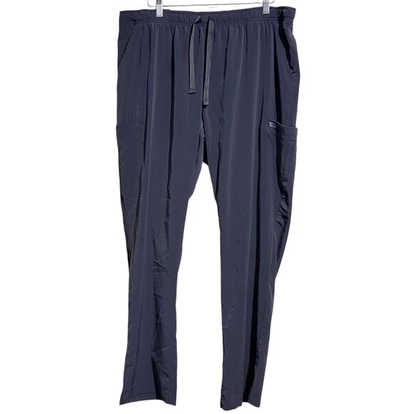 Elevate by IRG charcoal gray straight leg scrub pants - XL - Picture 1 of 8